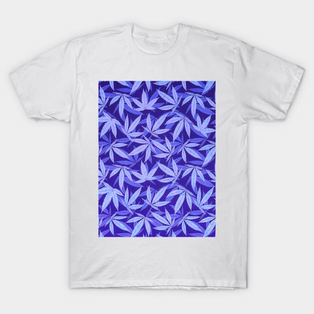 Purple Haze - Cannabis / Hemp / 420 / Marijuana  - Pattern T-Shirt by badbugs